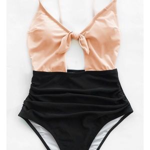 BRAND NEW CupShe cutout one piece bathing suit